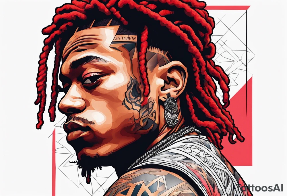 trippie red tattoo idea