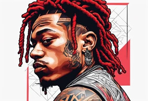 trippie red tattoo idea