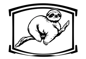 sloth tattoo idea