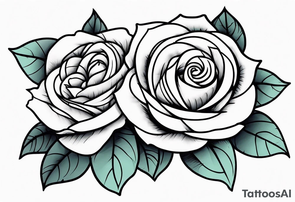 roses tattoo idea