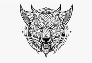 Tyr the Norse god and fenrir tattoo idea