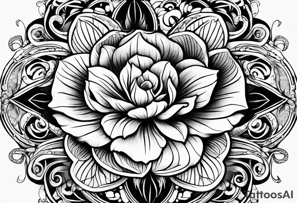 Cœur brisé tattoo idea