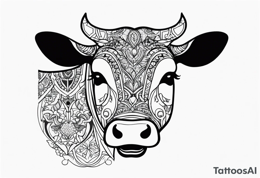 Moo tattoo idea
