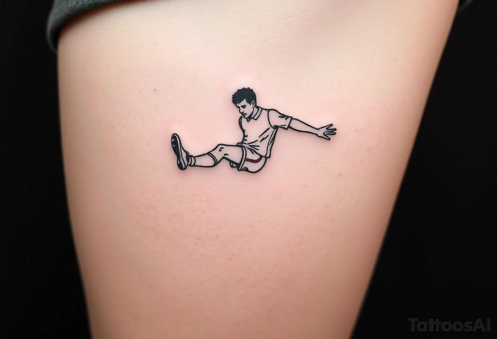 Eric Cantona's iconic kick. tattoo idea