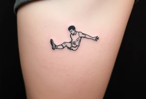 Eric Cantona's iconic kick. tattoo idea