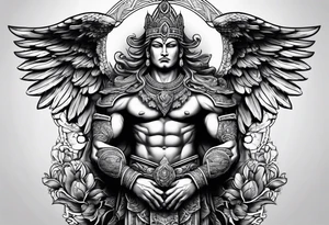 Cleveland Guardian statue tattoo idea