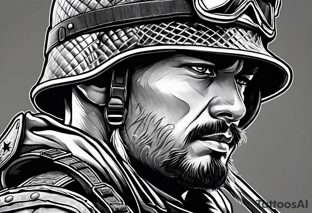 Soldier tattoo idea