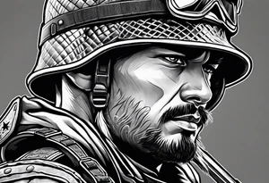 Soldier tattoo idea
