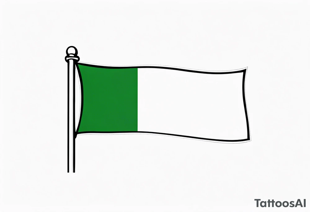 flag of ireland tattoo idea