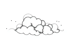 Clouds tattoo idea