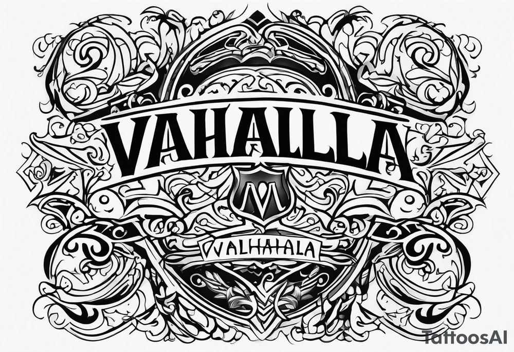 Valhalla tattoo idea