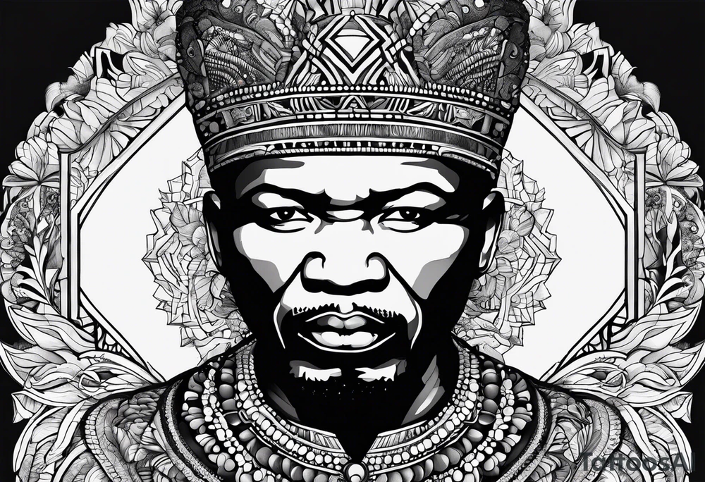 Mandela natulis shell tattoo idea
