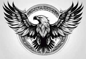 forearm tattoo
eagle wing tattoo idea