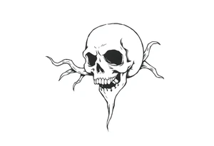 Spooky tattoo idea