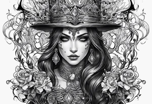 necromancer tattoo idea