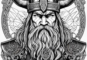 Viking, thor, odin, norse god, viking language, powerfull, war tattoo idea