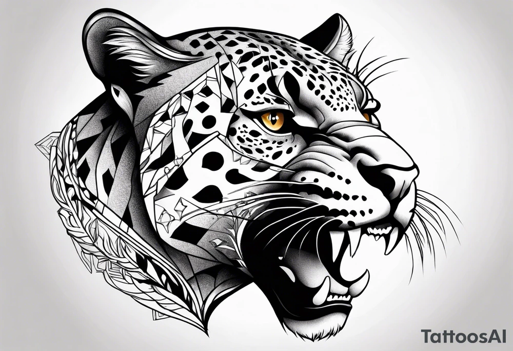 Jaguar tattoo idea