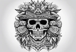 Appalachia Mexican tattoo idea