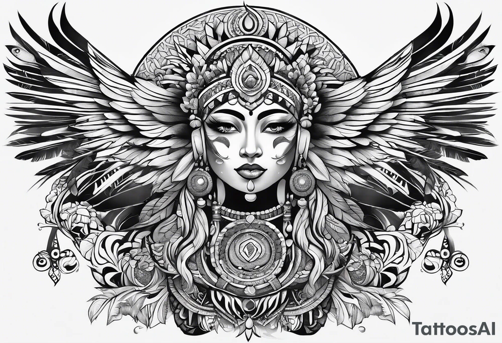 Pachamama tattoo idea