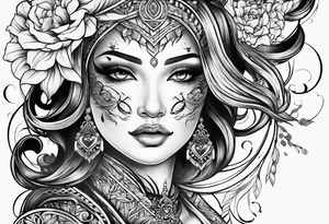 dream strength tattoo self love tattoo idea