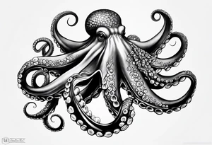 octopus tattoo idea