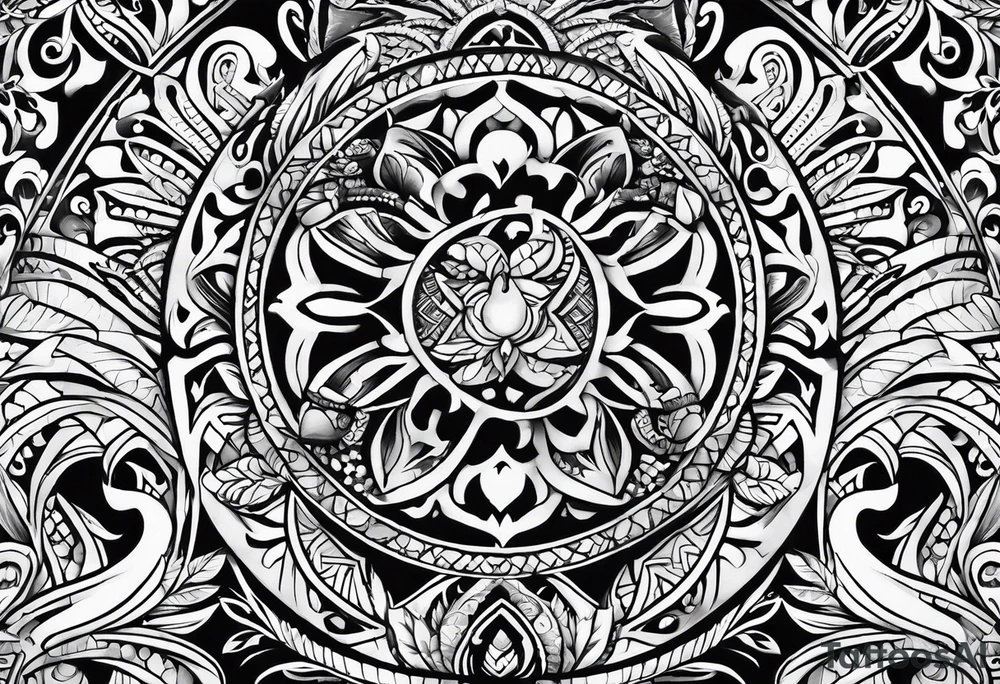 maui Polynesian hook tattoo tattoo idea