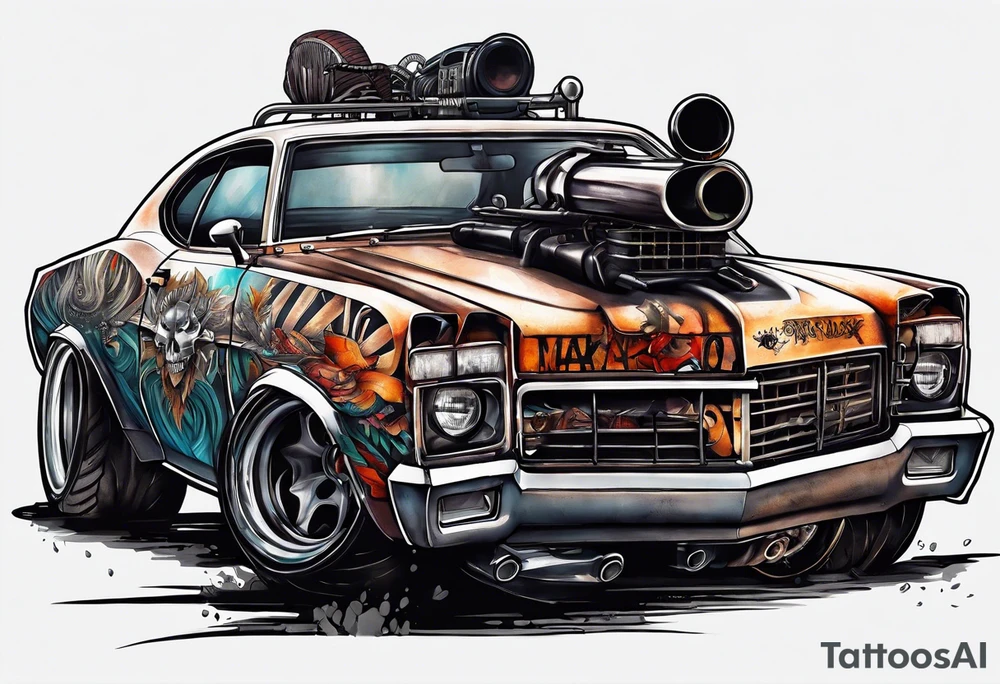 Mad max tattoo idea