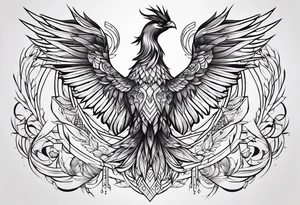 phoenix tattoo idea