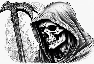 Grim reaper tattoo idea
