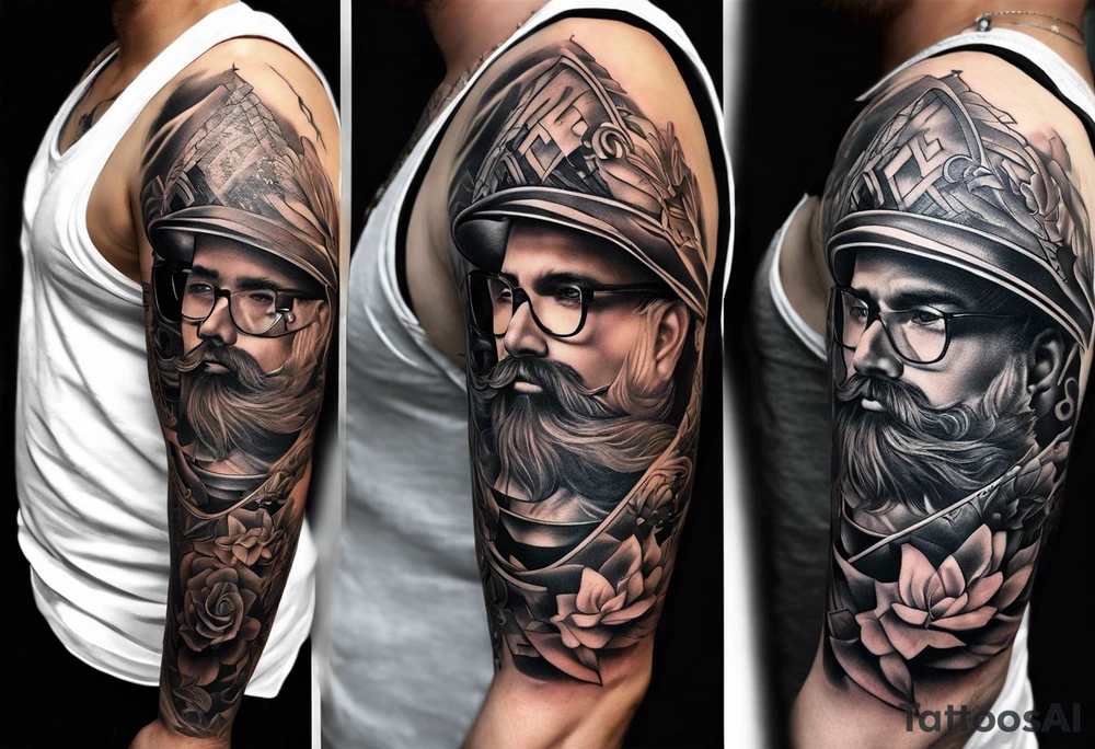tattoo that can cover up an old tattoo.  tattoo should be focused on family with the names kaden, mason and lori within the tattoo tattoo idea