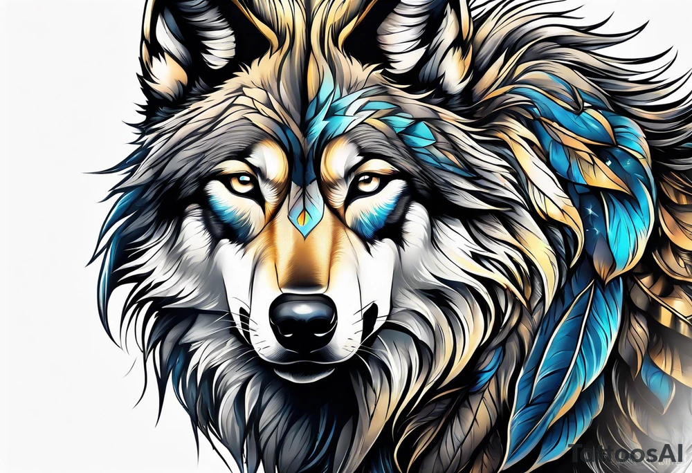 Lobo wolf for a male tattoo tattoo idea
