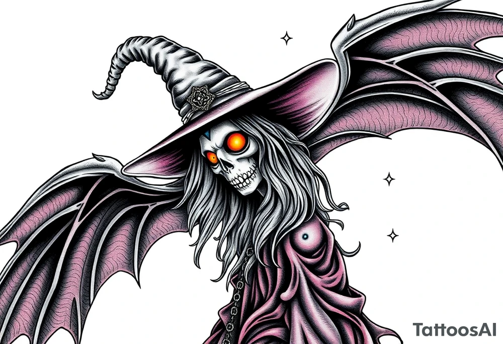 Witch tattoo idea