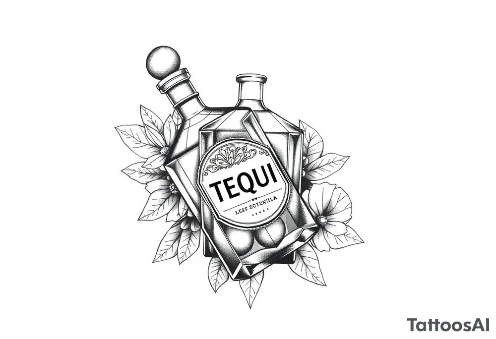 tequila tattoo idea