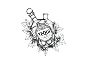 tequila tattoo idea