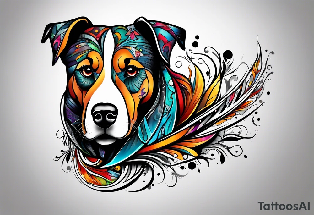 tattoo for my dog buddy tattoo idea