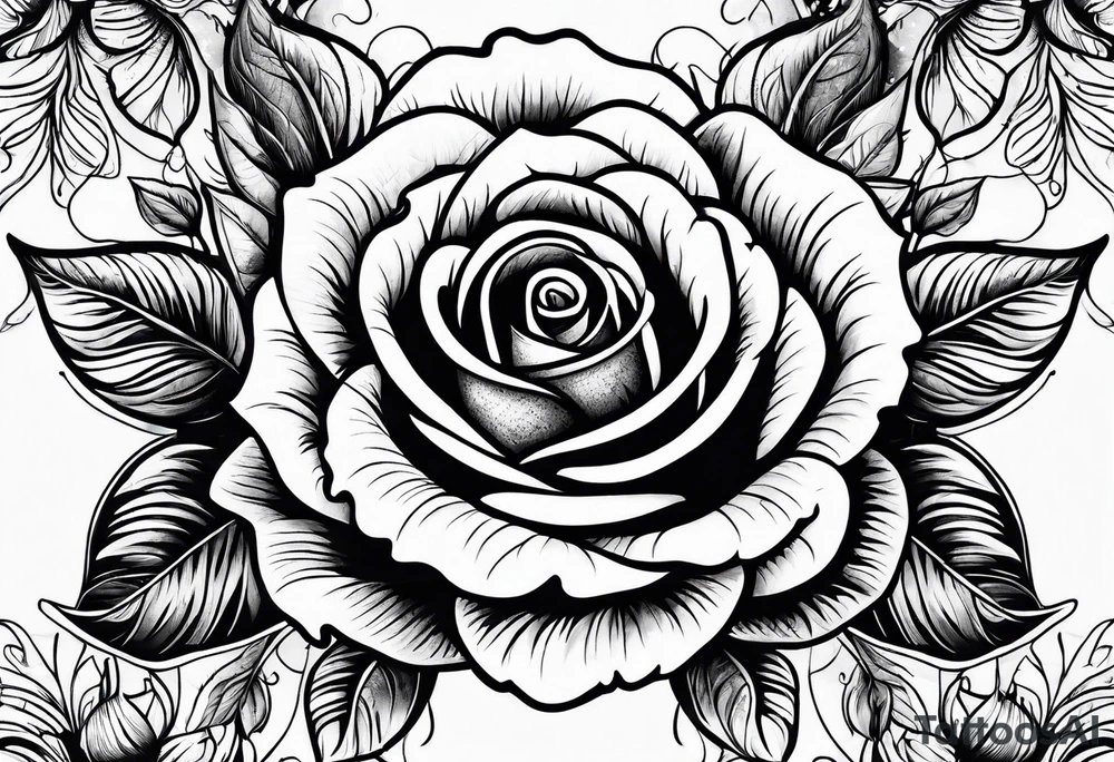 roses tattoo idea