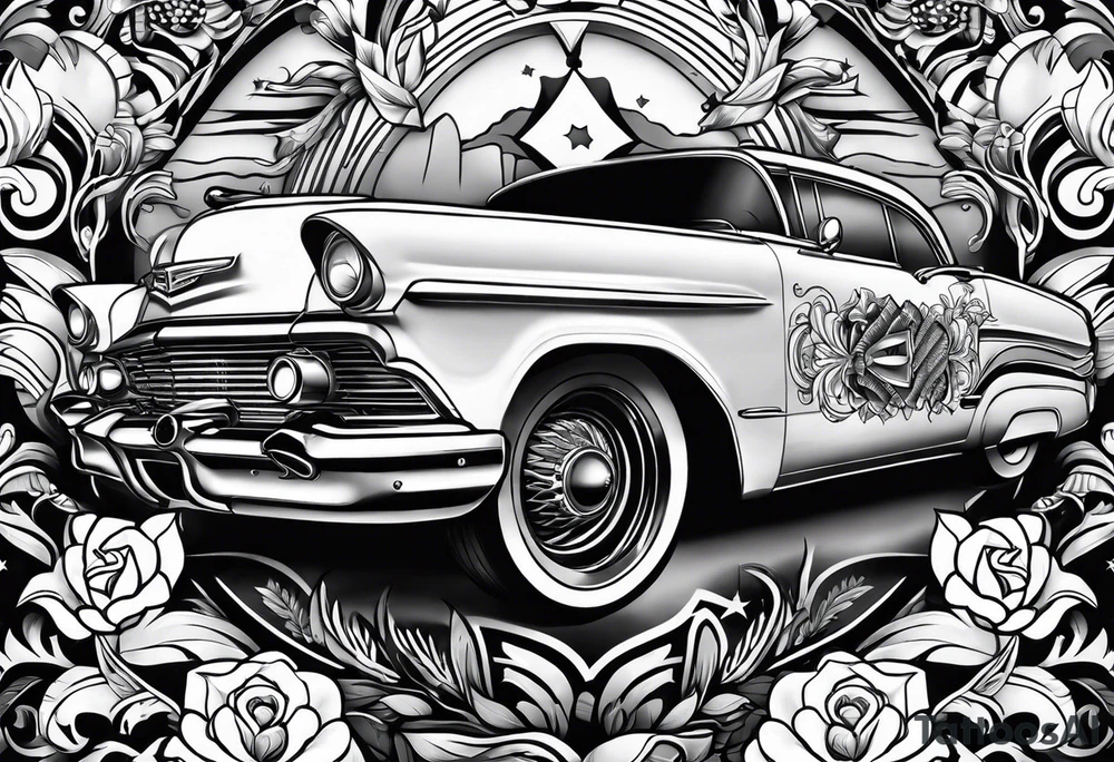 Lowrider tattoo idea
