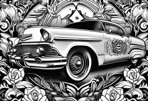 Lowrider tattoo idea