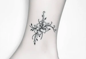 Sexy yet simple I want it on the inner ankle but I want to add on to my previous tattoo tattoo idea