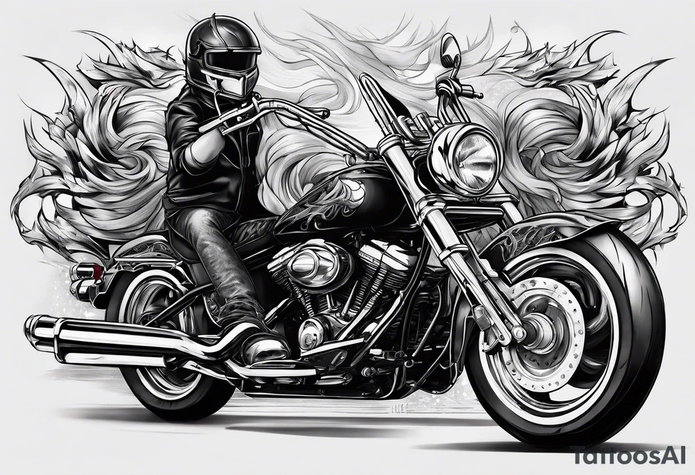 An anhk that looks like twisted metal tattoo idea
