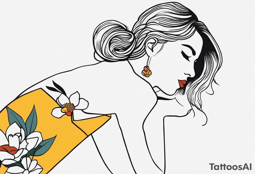 Minimalist and small tattoo on female arm. Inspired by sicilian traditional arts and aesthetics. tattoo idea
