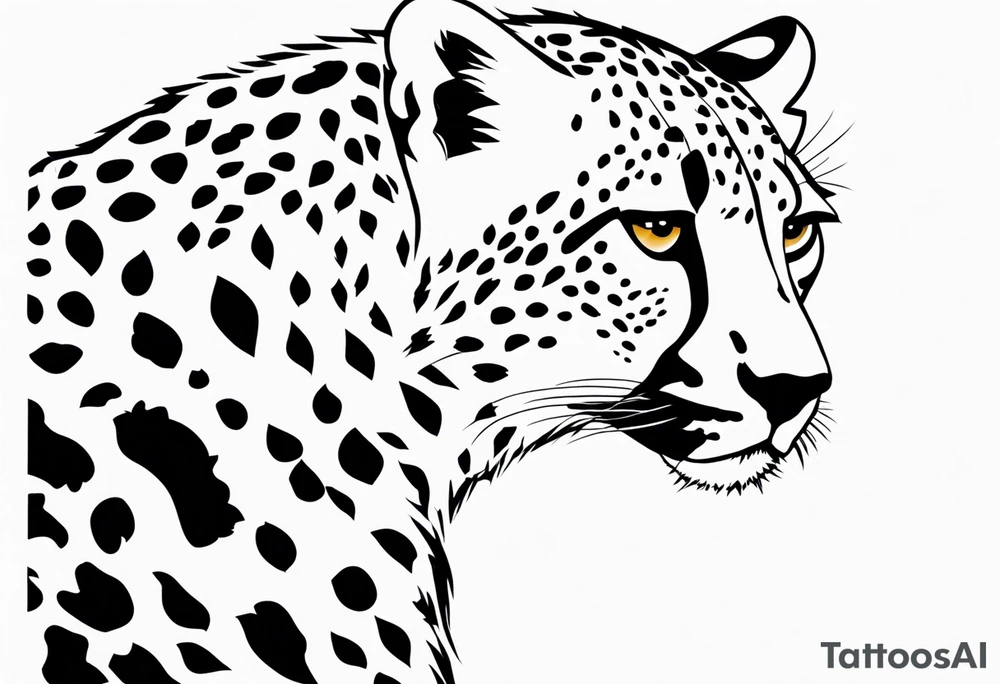 something to do with a cheetah tattoo idea