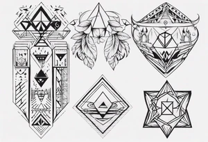 Sister tattoos for three tattoo idea