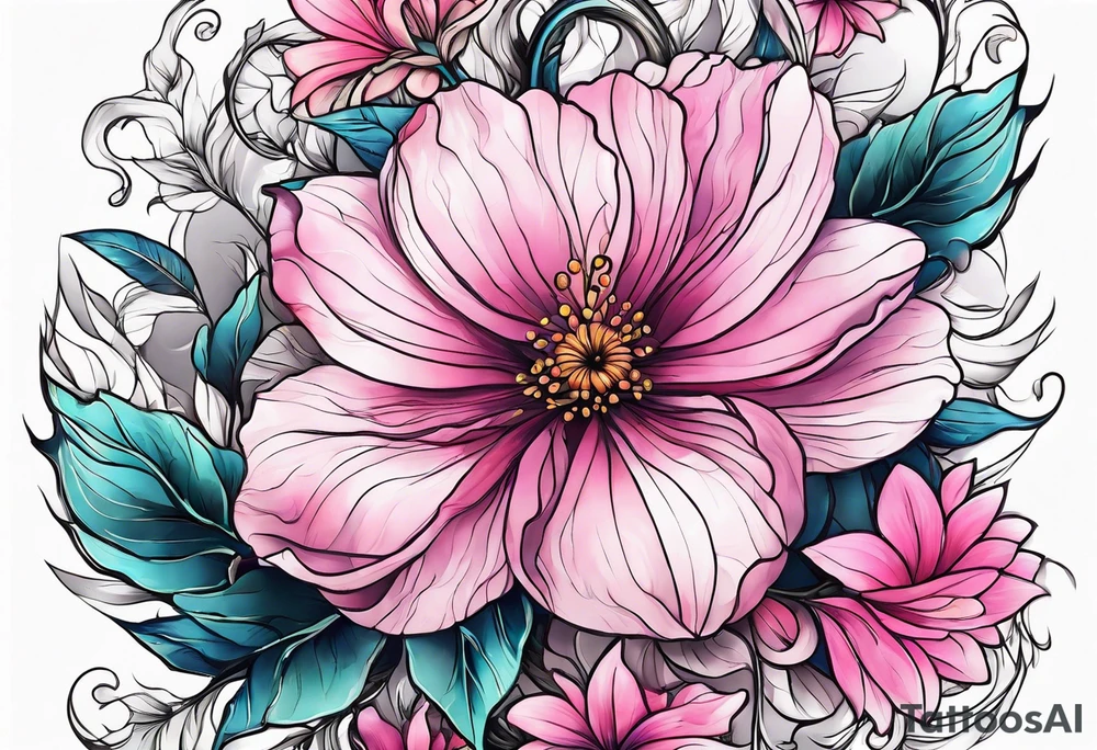 Pink Flowers
Medical tattoo idea