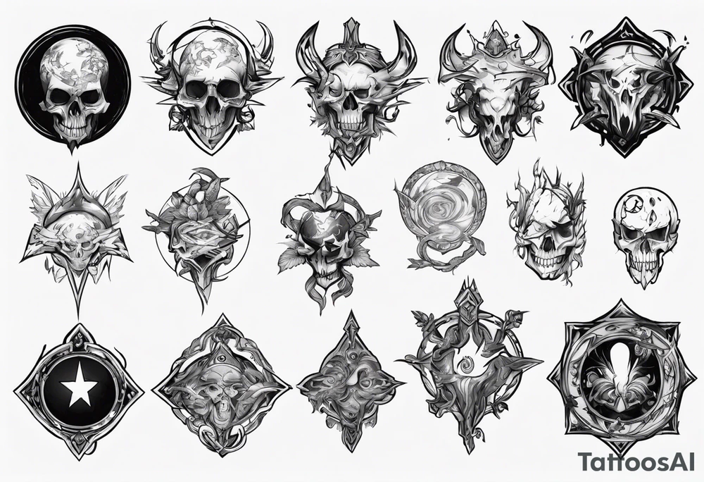 path of exile tattoo idea