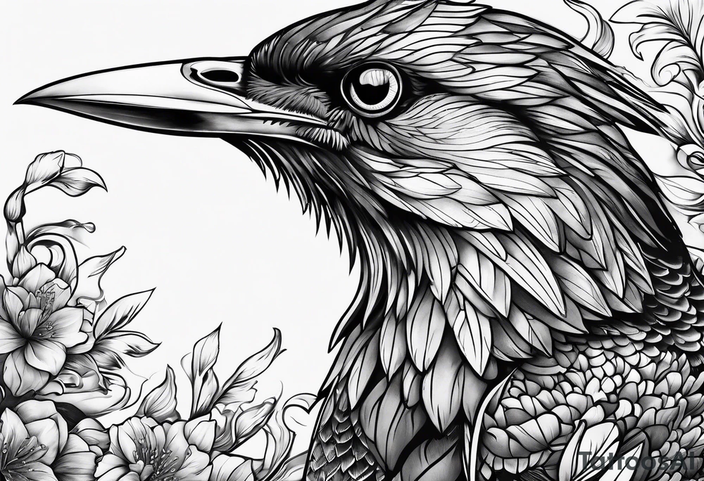 Birdoak tattoo idea