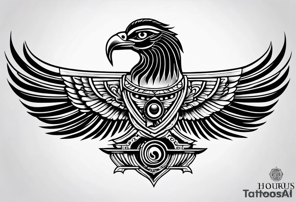 Horus forearm tattoo tattoo idea