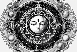 Astrology, Gemini, Natal Chart, angelic, soul mates, vision, planetary, the moon, third eye, armband tattoo idea