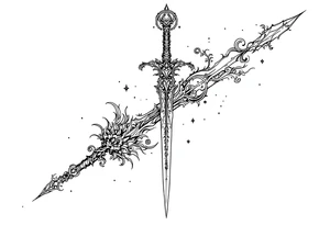 Hecate sword tattoo idea