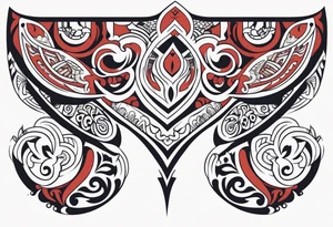 maori neck design tattoo tattoo idea